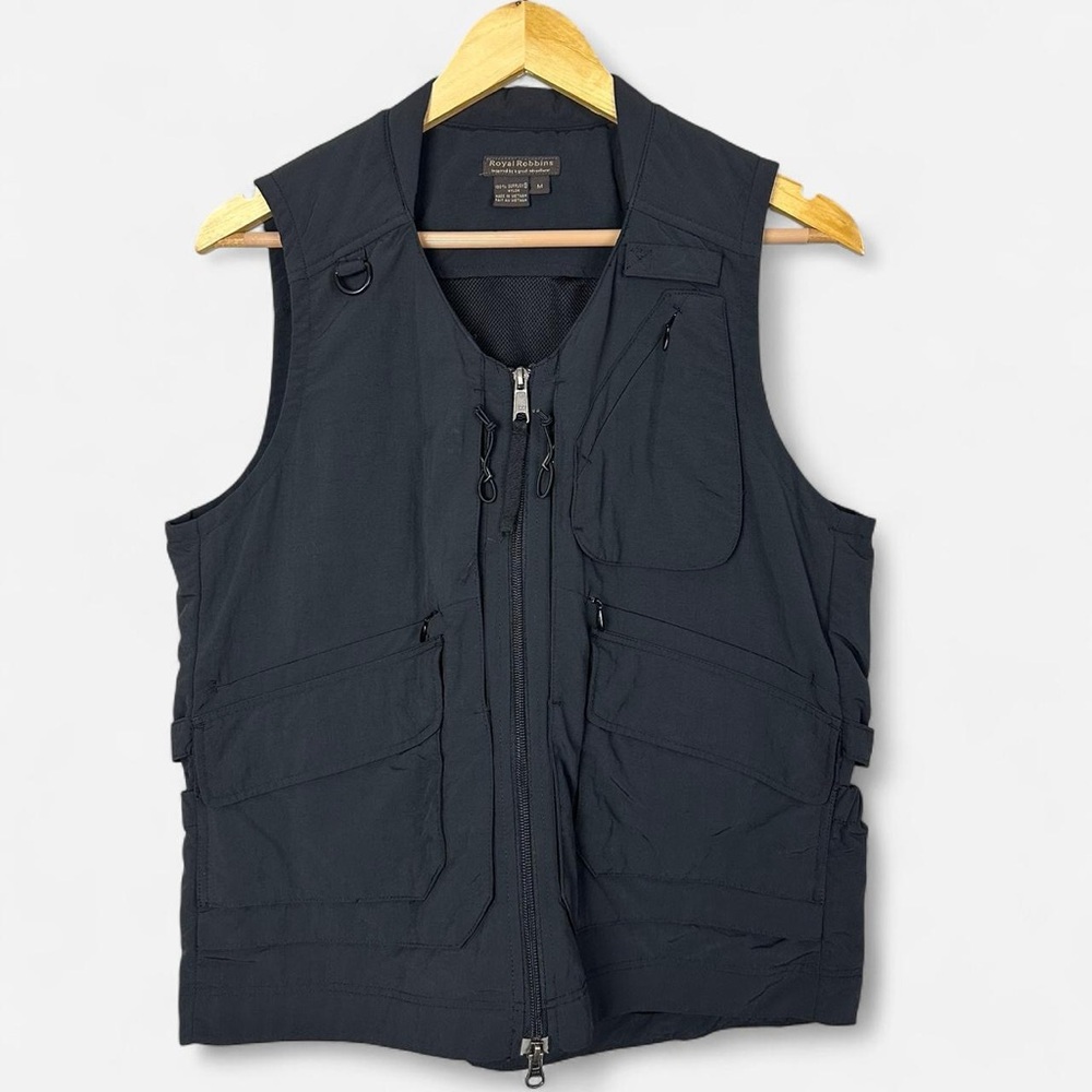 Vintage Black Tactical Utility Vest